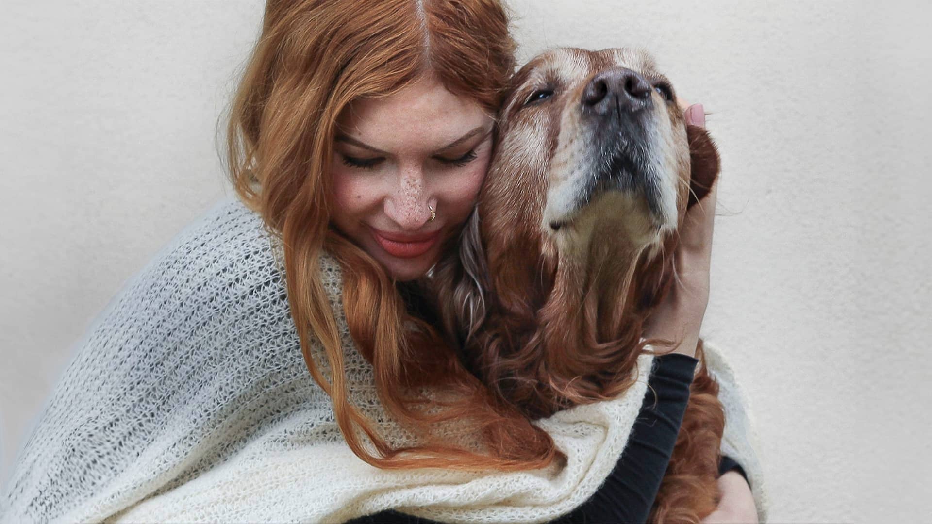 Sonja Störmer mit Hund